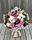 Букет цветов из: Альстромерии, Гвоздики, Розы и Хризантемы в Инсаре