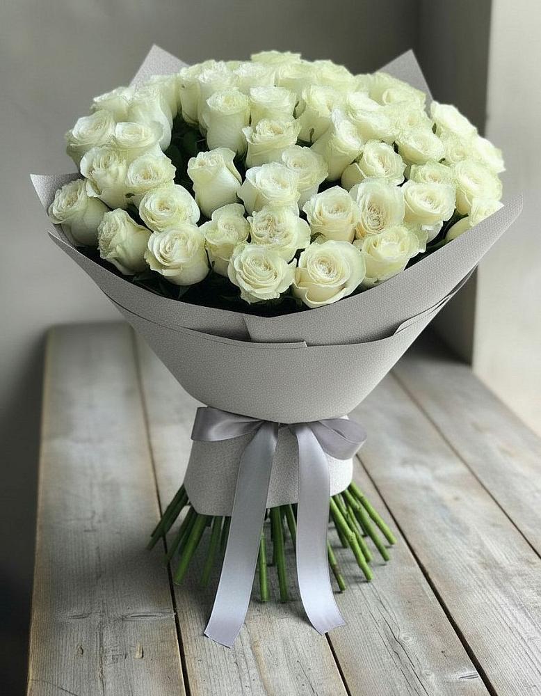 Букет 35 Белых роз в Инсаре