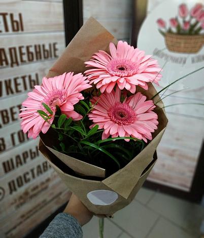 Букет цветов из: Герберы в Инсаре