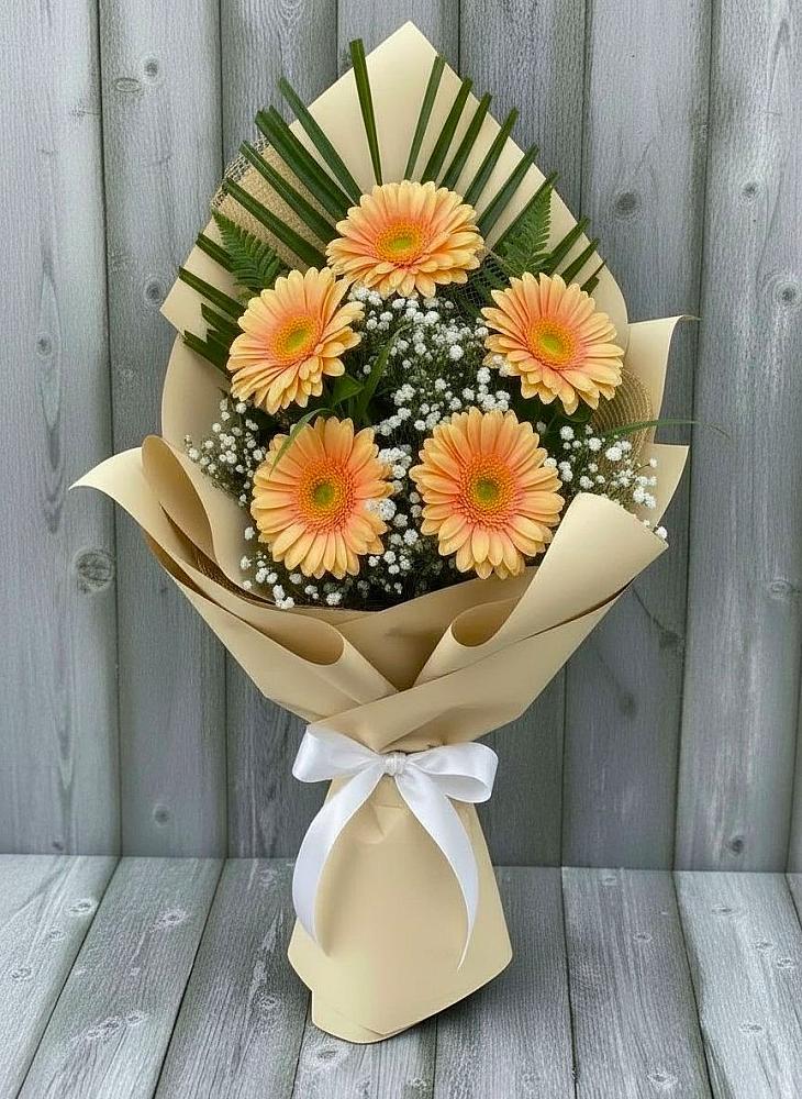 Букет цветов из: Герберы в Инсаре