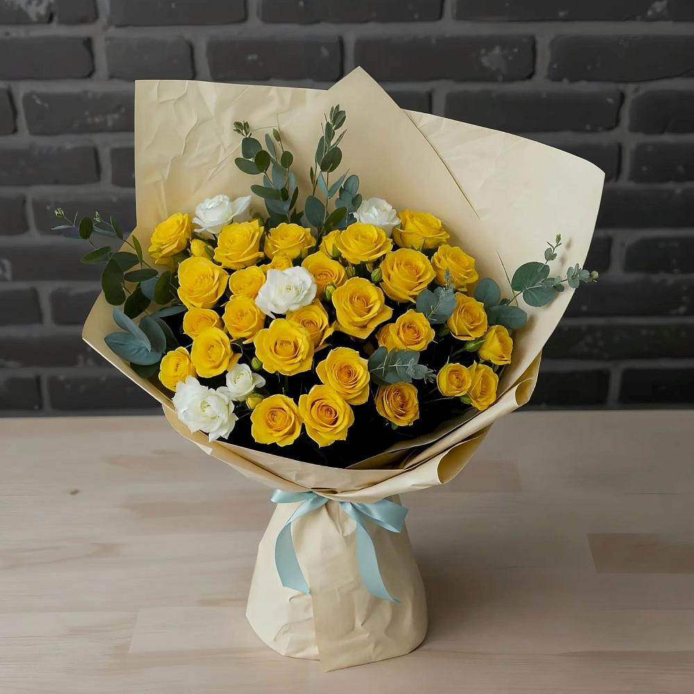 Букет цветов из: Розы в Инсаре