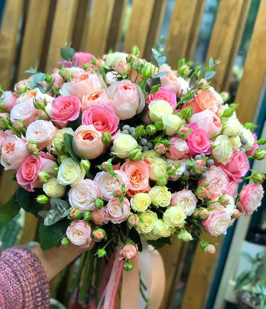 Букет цветов из: Розы в Инсаре