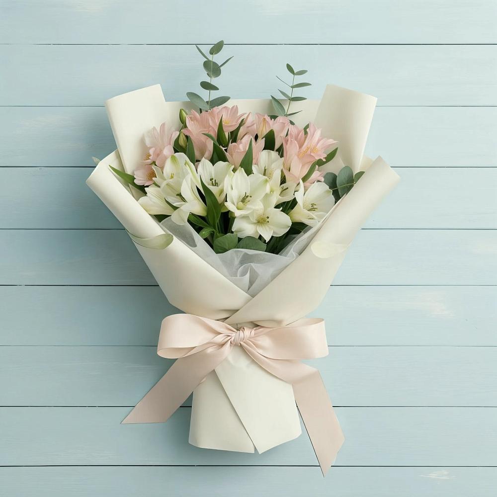 Букет цветов из: Альстромерии в Инсаре