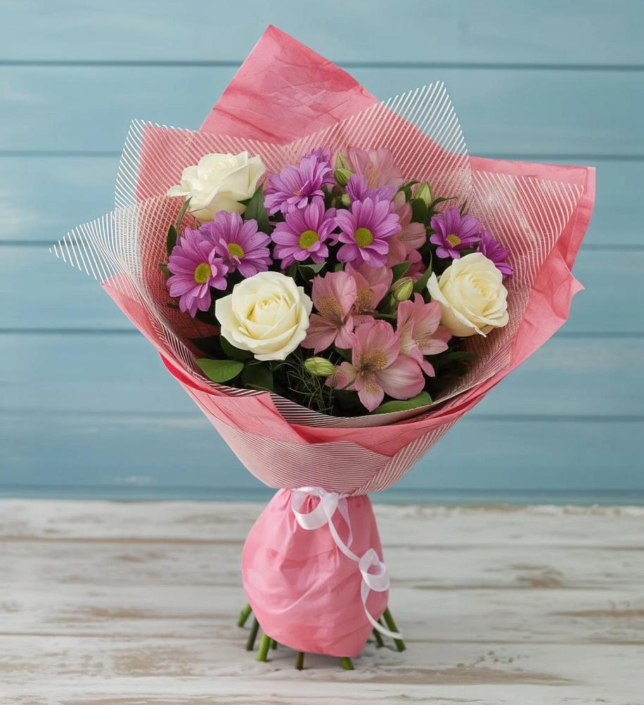 Букет цветов из: Герберы в Инсаре